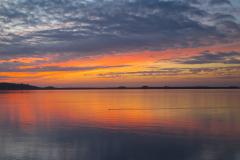 Sunset over the Bay