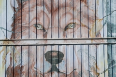 Wolf Mural