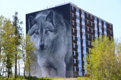 Wolf Mural
